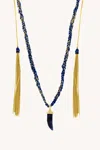 Rebecca Minkoff Shark Tooth Slider Necklace In Rose Gold