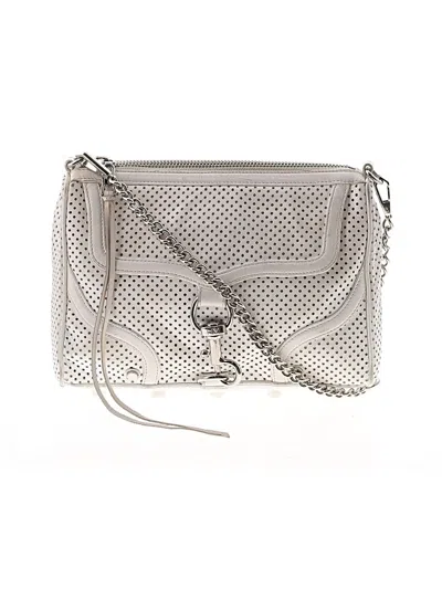 Pre-owned Rebecca Minkoff Shoulder Bag In White
