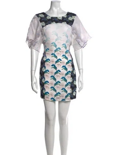 Pre-owned Rebecca Minkoff Silk Mini Dress
