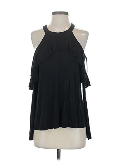 Pre-owned Rebecca Minkoff Sleeveless Blouse In Black