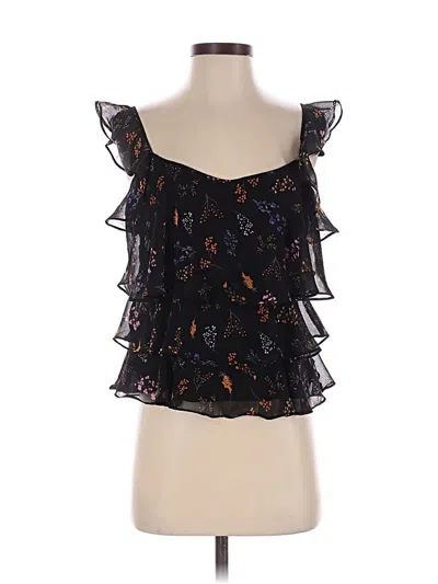 Pre-owned Rebecca Minkoff Sleeveless Blouse In Black