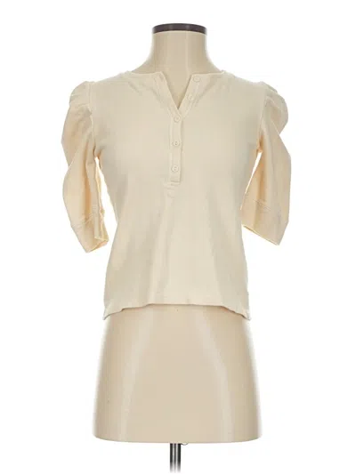 Pre-owned Rebecca Minkoff Sleeveless Blouse In Ivory