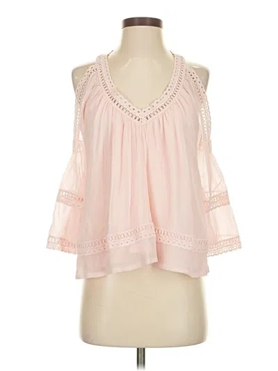 Pre-owned Rebecca Minkoff Sleeveless Blouse In Pink