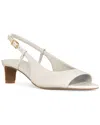 Rebecca Minkoff Slingback Leather Sandal In Neutral