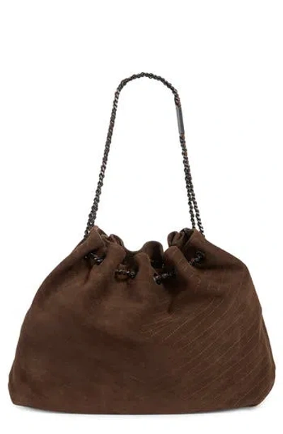 Rebecca Minkoff Slouchy Soft Leather Tote In Brown