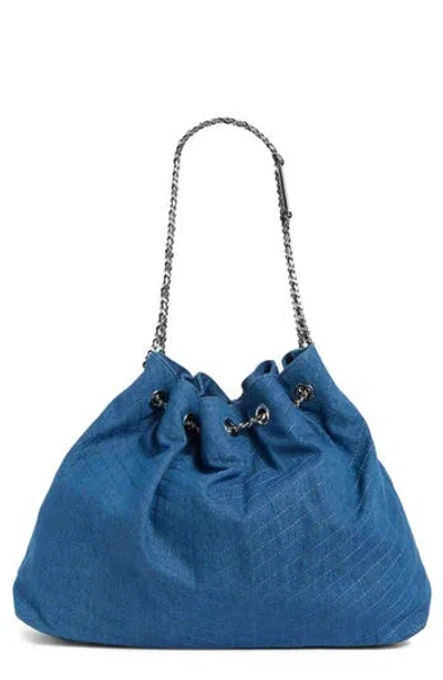 Rebecca Minkoff Slouchy Soft Tote In Blue