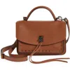 Rebecca Minkoff Small Darren Crossbody Messenger Bag In Rocher