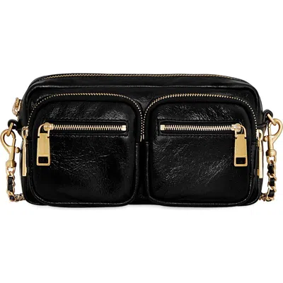 Rebecca Minkoff Small Surplus Leather Crossbody Bag In Black