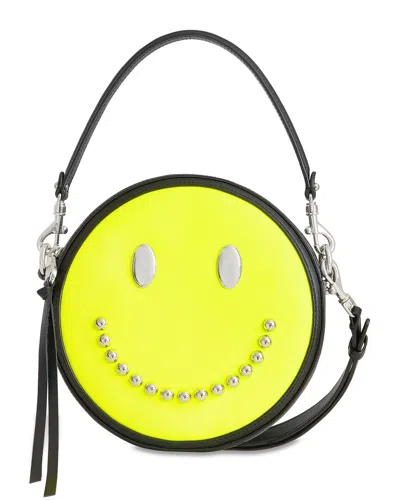 Rebecca Minkoff Smiley Crossbody In Yellow