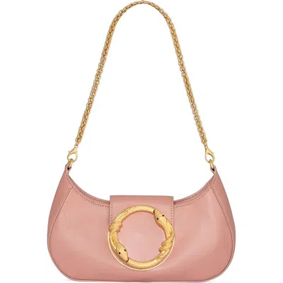 Rebecca Minkoff Snake Hardware Shoulder Bag In Pink