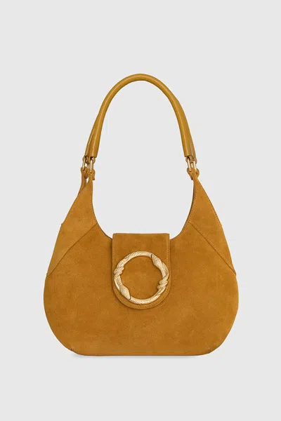 Rebecca Minkoff Snake Ring Crescent Shoulder Bag