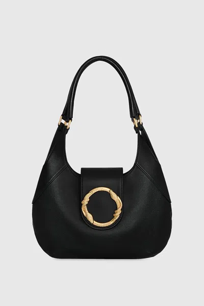 Rebecca Minkoff Snake Ring Crescent Shoulder Bag