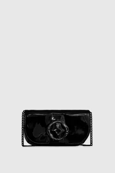 Rebecca Minkoff Snake Ring Crossbody Bag In Black