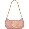 Rebecca Minkoff Snake Ring Leather Shoulder Bag In Romance