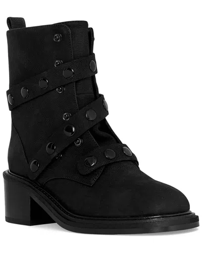 REBECCA MINKOFF REBECCA MINKOFF SNAP LEATHER COMBAT BOOTIE
