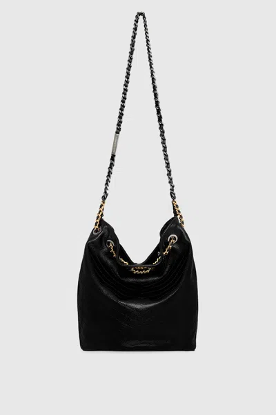 Rebecca Minkoff Soft Bucket Bag In Black