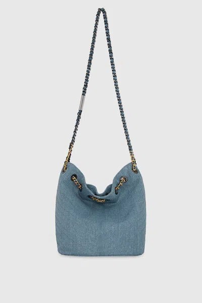 Rebecca Minkoff Soft Bucket Bag In Blue