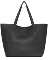 Rebecca Minkoff Soft Studded Leather Tote In Gray