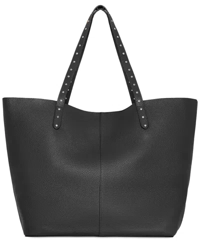 Rebecca Minkoff Soft Studded Leather Tote In Gray