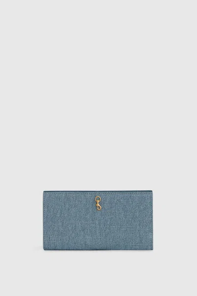 Rebecca Minkoff Soft Wallet On A Chain Bag In Blue