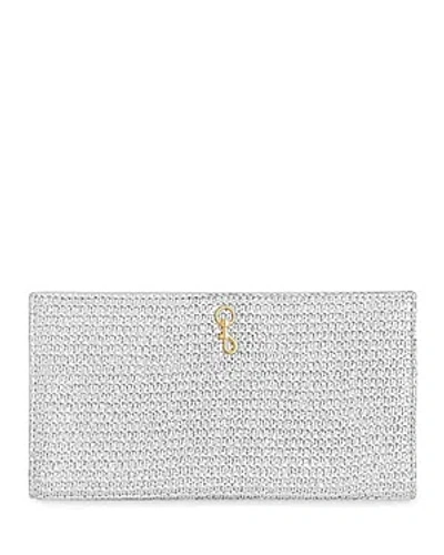 Rebecca Minkoff Soft Wallet In Silver