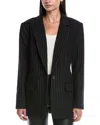 Rebecca Minkoff Starlet Wool-blend Blazer In Black