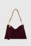 Rebecca Minkoff Stevie Medium Shoulder Bag In Purple