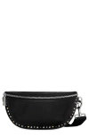 Rebecca Minkoff Stud Leather Sling Bag In Black