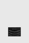 REBECCA MINKOFF STUDDED CARD CASE