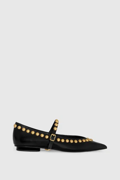 Rebecca Minkoff Studded Mary Jane In Black