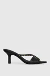 Rebecca Minkoff Studded Sandal In Black