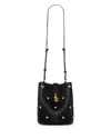 Rebecca Minkoff Studded Small Heart Bucket Bag