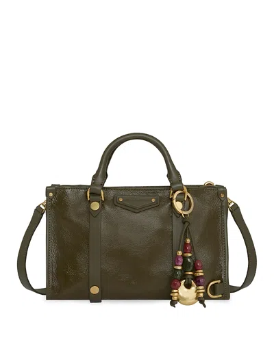 Rebecca Minkoff Surplus Medium Leather Crossbody Bag In Green