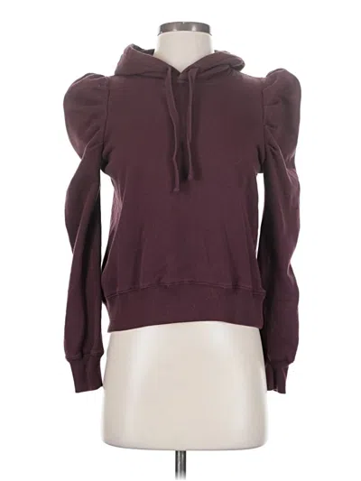 Pre-owned Rebecca Minkoff Sweatshirt In Burgundy