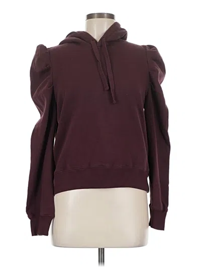 Pre-owned Rebecca Minkoff Sweatshirt In Burgundy