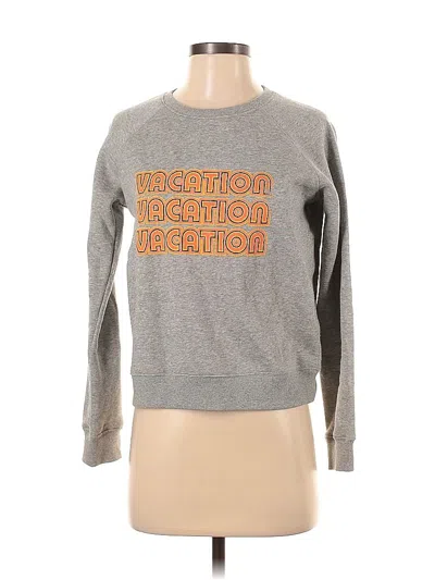 Pre-owned Rebecca Minkoff Sweatshirt In Gray