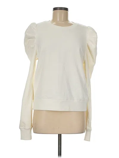 Pre-owned Rebecca Minkoff Sweatshirt In Ivory