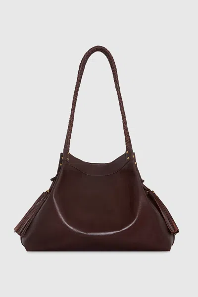 Rebecca Minkoff Tassel Tote Bag In Brown
