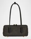 Rebecca Minkoff The Brief Studded Leather Shoulder Bag In Black
