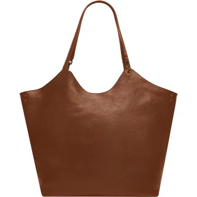 Rebecca Minkoff The Perfect Leather Tote In Saddle