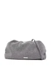 Rebecca Minkoff Tie Me Up Pouch In Silver