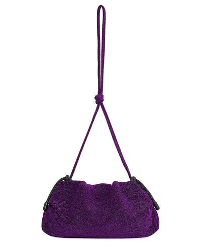 Rebecca Minkoff Tied Up Pouch In Purple
