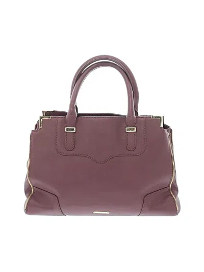 Pre-owned Rebecca Minkoff Tote Bag In Burgundy