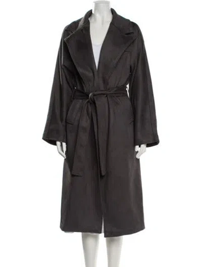 Pre-owned Rebecca Minkoff Trench Coat In Gray