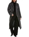 Rebecca Minkoff Trench Coat In Grey