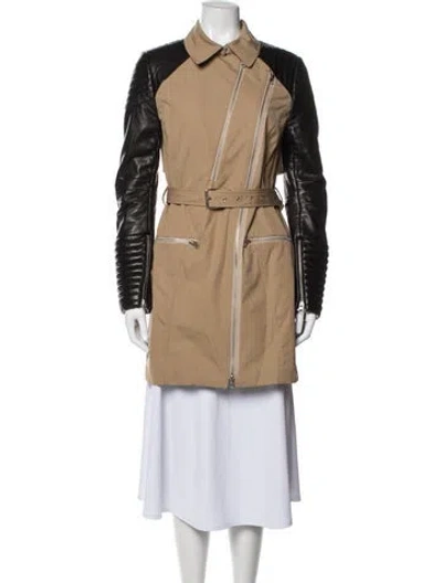 Pre-owned Rebecca Minkoff Trench Coat In Neutrals