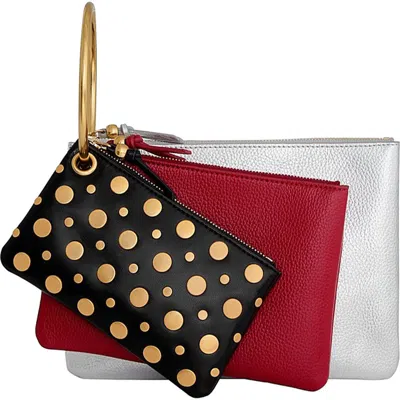 Rebecca Minkoff Triple Pouch Key Ring