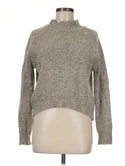 Pre-owned Rebecca Minkoff Turtleneck Sweater In Gray