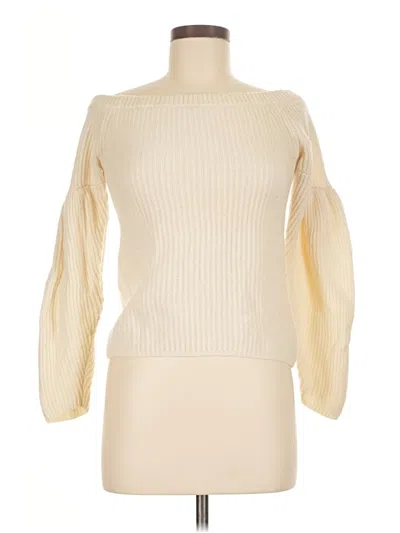 Pre-owned Rebecca Minkoff Turtleneck Sweater In Ivory