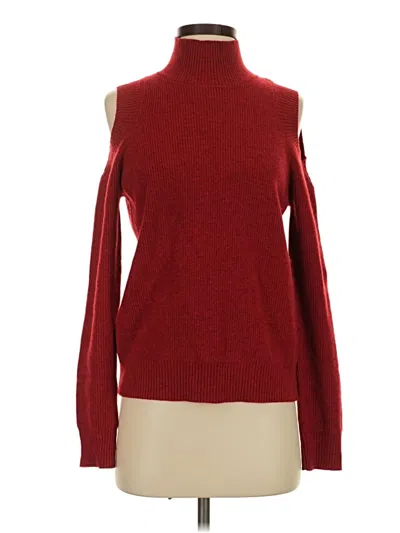 Pre-owned Rebecca Minkoff Turtleneck Sweater In Red